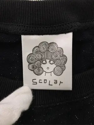 ScoLar/スカラー/Tシャツ/カットソー/トップス/ブラック/M
