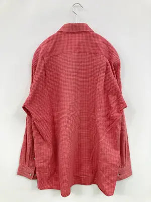 Hush Puppies/ハッシュパピー/シャツ/ブラウス/トップス/レッド/L