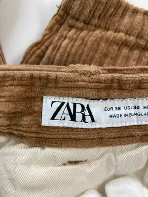 ZARA/ザラ/その他パンツ/パンツ/ブラウン/38