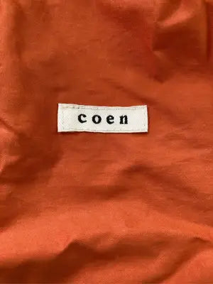 coen/コーエン/トートバッグ/バッグ/オレンジ