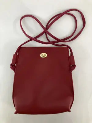 ショルダーバッグ/バッグ/レッド