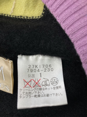 MACOS/ニット/セーター/トップス/ブラック/1