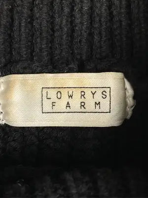 LOWRYS FARM/ローリーズファーム/ニット/セーター/トップス/ブラック/F