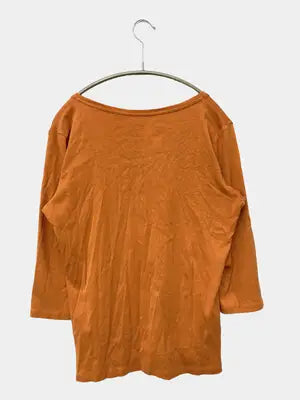 UNIQLO/ユニクロ/Tシャツ/カットソー/トップス/オレンジ/XL