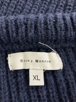 Rocky Monroe/ロッキーモンロー/ニット/セーター/トップス/ネイビー/XL