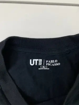 UNIQLO/ユニクロ/Tシャツ/カットソー/トップス/ブラック/XL