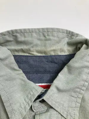 Wrangler/ラングラー/シャツ/ブラウス/トップス/ライトグリーン/L