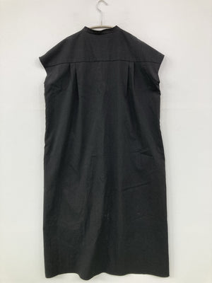 休日と詩/キュウジツトシ/シャツワンピース/ワンピース/ドレス/ブラック