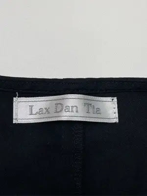 Lax Dan Tia/ベスト/トップス/ブラック/L