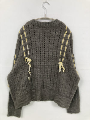 PUBLUX/パブリュクス/ニット/セーター/トップス/グレー/F