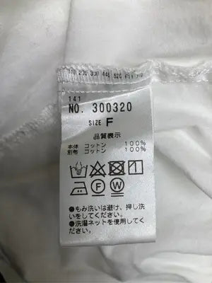 NICE CLAUP/ナイスクラップ/シャツ/ブラウス/トップス/ホワイト/F