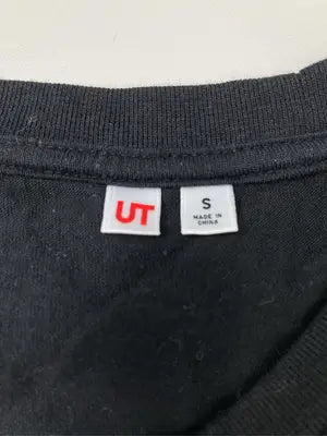 UNIQLO/ユニクロ/Tシャツ/カットソー/トップス/ブラック/S