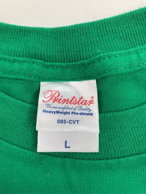 Printstar/プリントスター/Tシャツ/カットソー/トップス/グリーン/L
