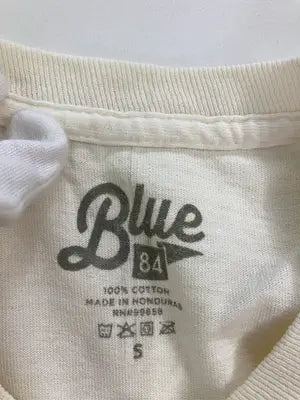BLUE 84/Tシャツ/カットソー/トップス/アイボリー/S
