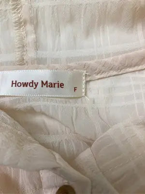 Howdy Marie/シャツ/ブラウス/トップス/ベージュ/F