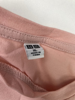 UNIQLO/ユニクロ/ノースリーブ/トップス/ピンク/XL