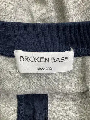 BROKEN BASE/ブロークンベース/Tシャツ/カットソー/トップス/グレー/M