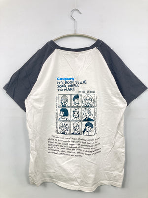 Tシャツ/カットソー/トップス/ホワイト/L