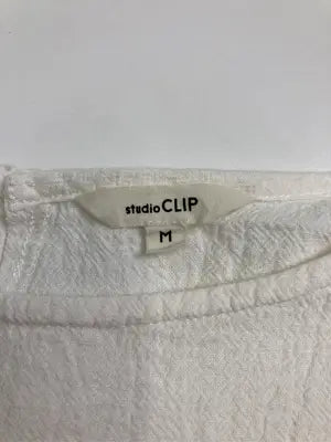 studio CLIP/スタジオクリップ/Tシャツ/カットソー/トップス/ホワイト/M
