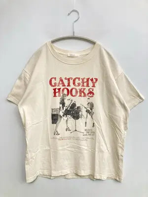 Discoat/ディスコート/Tシャツ/カットソー/トップス/ホワイト/S