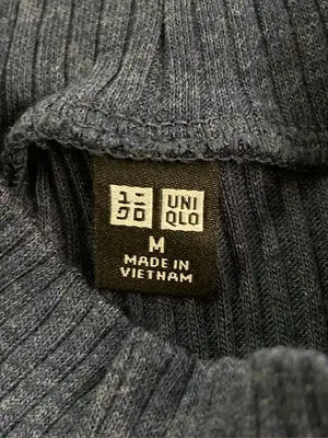 UNIQLO/ユニクロ/Tシャツ/カットソー/トップス/ネイビー/M