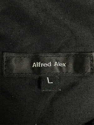 alfred alex/アルフレッドアレックス/デニムパンツ/パンツ/ブラック/L