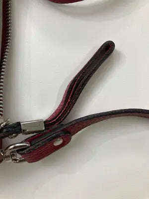 GIANNI CHIARINI/ショルダーバッグ/バッグ/レッド