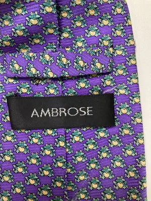 AMBROSE/ネクタイ/ファッション雑貨/パープル