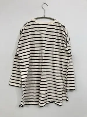 SQUARE HEM/Tシャツ/カットソー/トップス/ホワイト/ONE SIZE