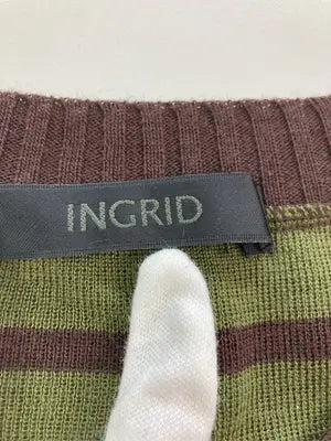 ingrid/ニット/セーター/トップス/カーキ/M