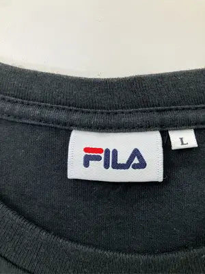 FILA/フィラ/Tシャツ/カットソー/トップス/ブラック/L