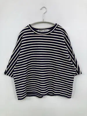 JERSEY/Tシャツ/カットソー/トップス/ネイビー