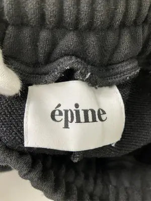 epine/エピヌ/スウェットパンツ/パンツ/ブラック