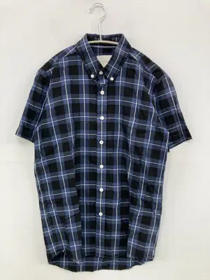 SATURDAYS/サタデーズ/シャツ/ブラウス/トップス/ネイビー/SMALL