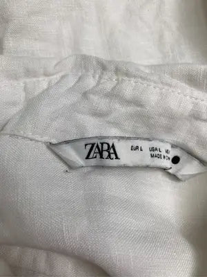 ZARA/ザラ/シャツ/ブラウス/トップス/ホワイト/EUR L
