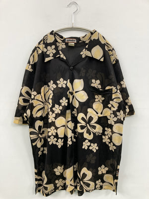 YMLN/シャツ/ブラウス/トップス/ブラック/LARGE