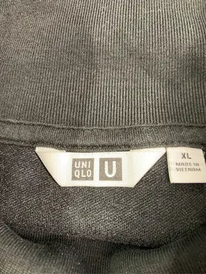 UNIQLO U/ユニクロユー/スウェット/トップス/ブラック/XL