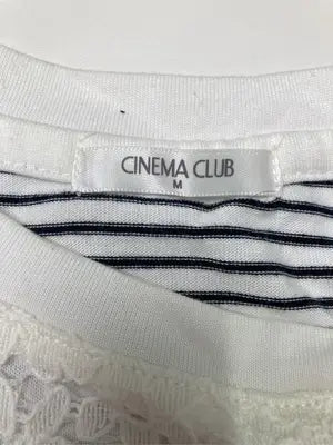 CINEMA CLUB/シネマクラブ/Tシャツ/カットソー/トップス/ブラック/M