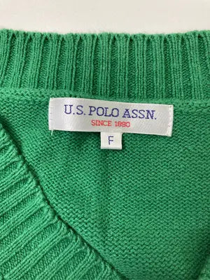 U.S. POLO ASSN./ユーエスポロアッスン/ベスト/トップス/グリーン/F