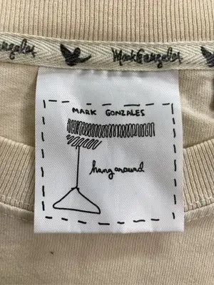 Mark Gonzales/マークゴンザレス/Tシャツ/カットソー/トップス/ベージュ/M