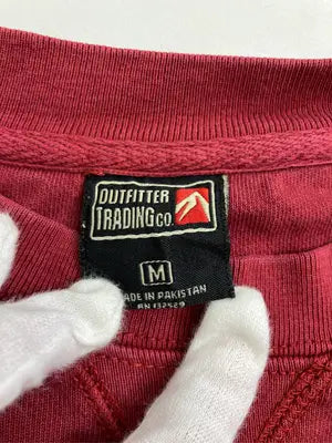OUTFITTER/スウェット/トップス/レッド/M
