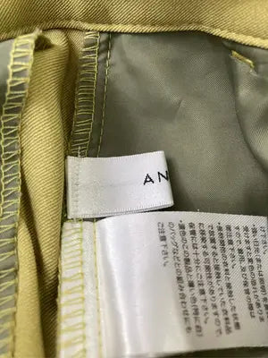 ANGIE/アンジー/スラックス/パンツ/イエロー/S