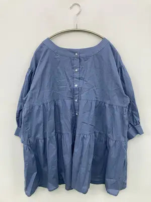 AIYISHANGFUSHI/シャツ/ブラウス/トップス/ブルー