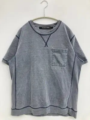 niko and .../ニコアンド/Tシャツ/カットソー/トップス/グレー/M