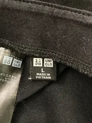 UNIQLO/ユニクロ/ロングスカート/スカート/ブラック/L