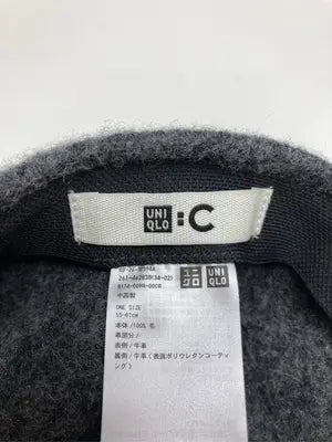 UNIQLO/ユニクロ/キャップ/帽子/グレー/ONE