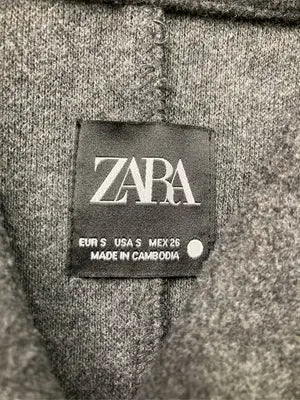 ZARA/ザラ/ブルゾン/ジャケット/アウター/グレー/USA S