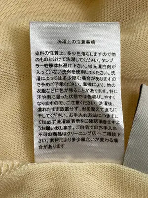SELECT MOCA/セレクトモカ/Tシャツ/カットソー/トップス/イエロー/F