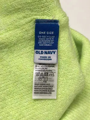 OLD NAVY/オールドネイビー/ニットキャップ/ビーニー/帽子/ライトグリーン/ONE SIZE