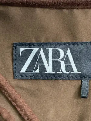 ZARA/ザラ/ベスト/トップス/ブラウン/USA S